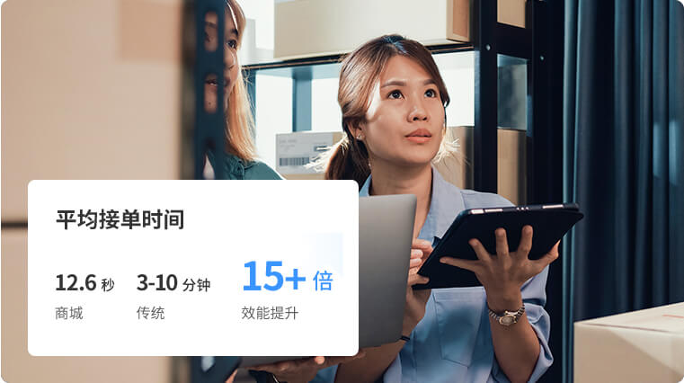 改变传统接单模式节约人力成本